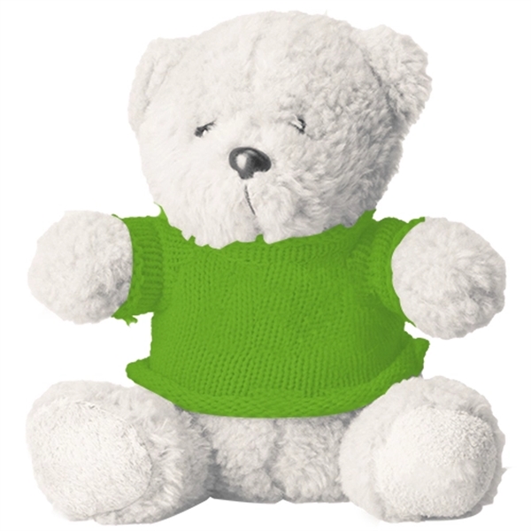 6" Plush Bear with Sweater - Image 9