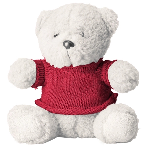 6" Plush Bear with Sweater - Image 13
