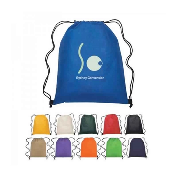 Drawstring Non-Woven Backpack - Image 2