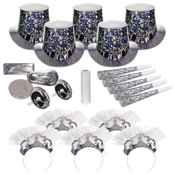 Sterling Silver New Year's Eve Kit for 10 - Image 1
