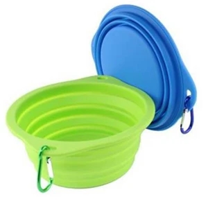 Silicone Pet Bowl with Hook