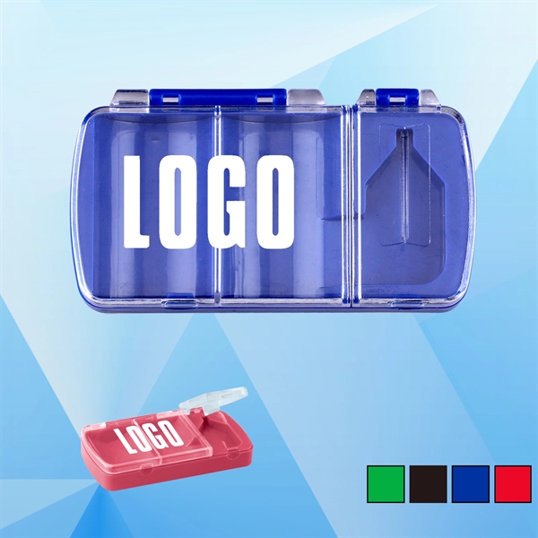 Pill Case with Cutter - Image 1