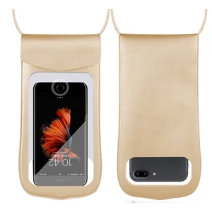 PU Touch Screen Waterproof  Phone Bag