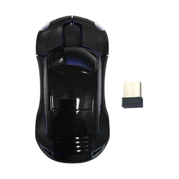 800DPI 2.4GHZ Wireless Car Optical Mouse /Mice - Image 2