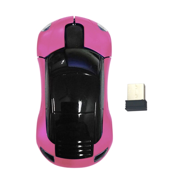 800DPI 2.4GHZ Wireless Car Optical Mouse /Mice - Image 7