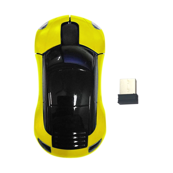 800DPI 2.4GHZ Wireless Car Optical Mouse /Mice - Image 10