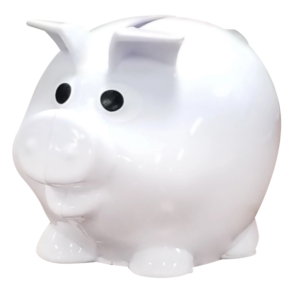Mini Plastic Piggy Bank - Image 2