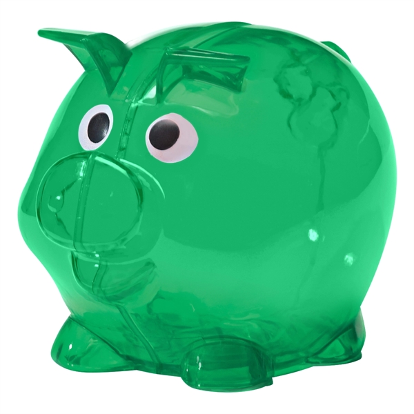 Mini Plastic Piggy Bank - Image 3