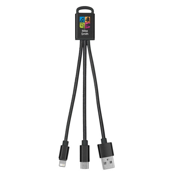 2-In-1 Braided Charging Buddy - Image 5
