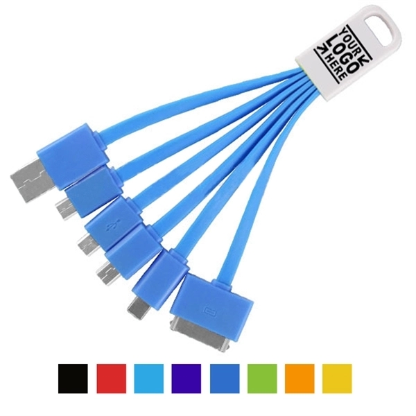 5 in 1 Multiple USB Fast Charging Cables - Image 1