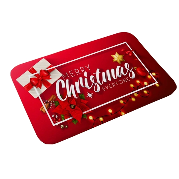 Rectangular Christmas Theme Doormat - Image 3