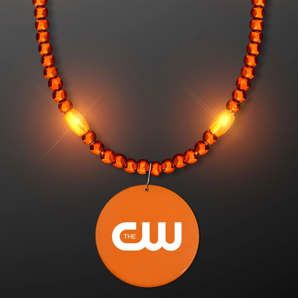 LED Light Beads with Medallion - Image 2