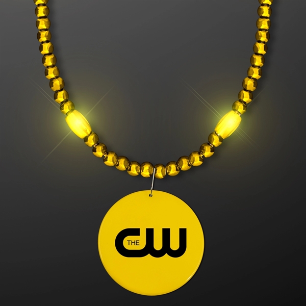LED Light Beads with Medallion - Image 3