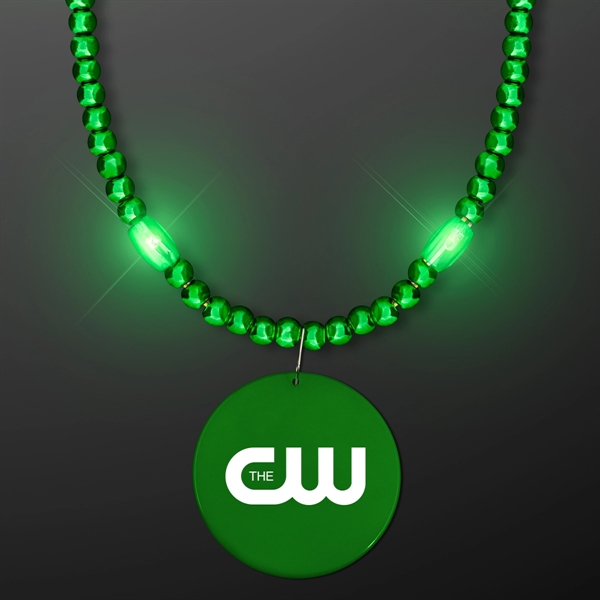 LED Light Beads with Medallion - Image 5