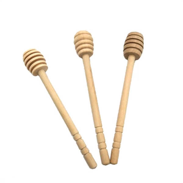 Wooden Honey Dipper Stick - Image 1