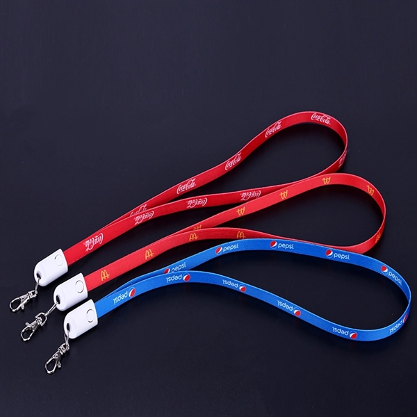 2 in 1 Lanyard USB Charging Cable - Image 2