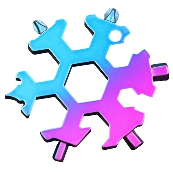 19-in-1 Stainless Steel Snowflake Tool - Image 1