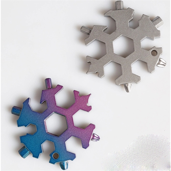 19-in-1 Stainless Steel Snowflake Tool - Image 3