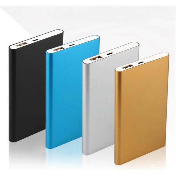 Slim Duo USB Aluminum Power Bank Charger - UL Certified - Image 1