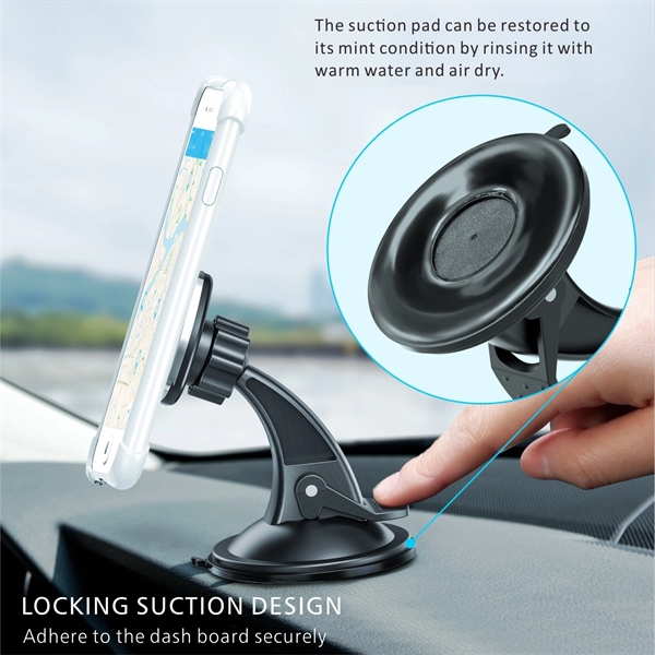 Dashboard Magnetic Car Mount Phone Holder - Image 6