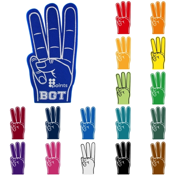 3 Fingered Hand Cheering Mitt - Image 1