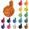 Foam Basketball Hand