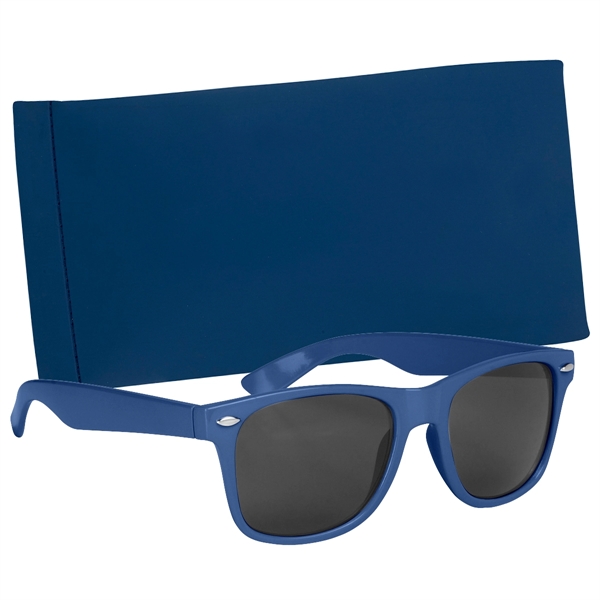 Malibu Sunglasses With Pouch - Image 3