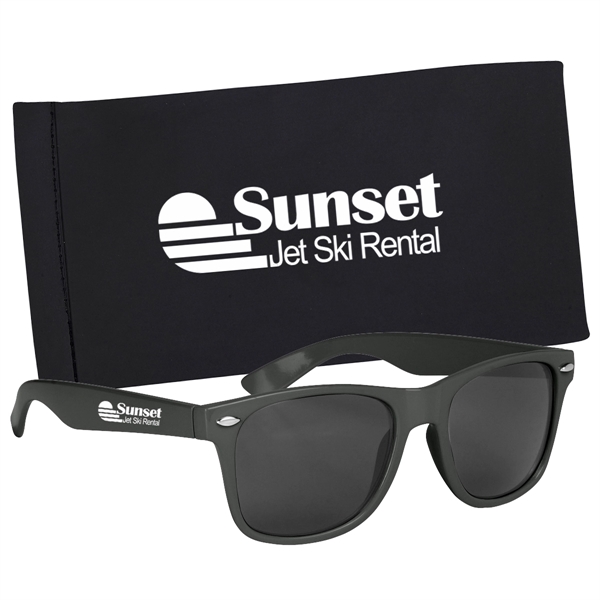 Malibu Sunglasses With Pouch - Image 5