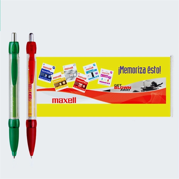 Banner Pen/Flag Pens with Full Print Logo