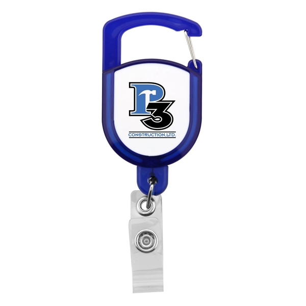 Carabiner Retractable Badge Holder - Image 2