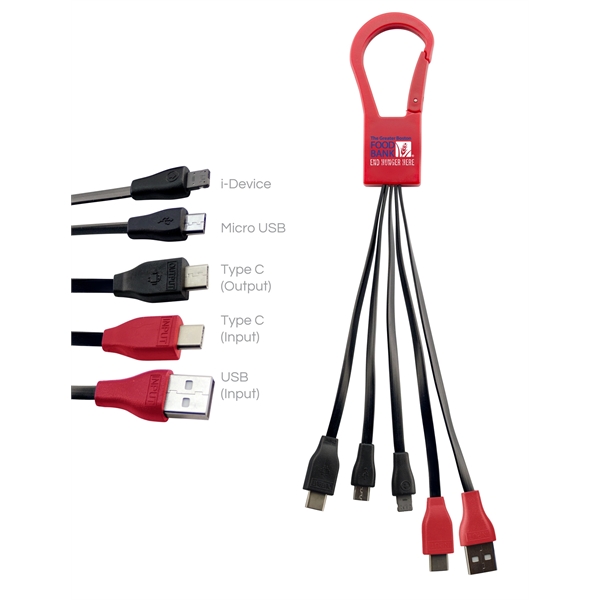 Jumbo Jelly 4-in-2 Charging Cable - Image 4