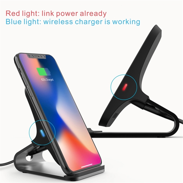 Premium Wireless Charging Stand, Fast Charging Charger - Image 3
