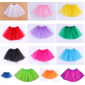 Adult Dress Up Clothes 3-layered Tulle Tutu Skirt