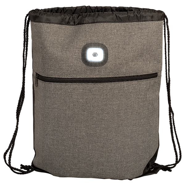 Strand LED Light Drawstring Backpack - Image 2