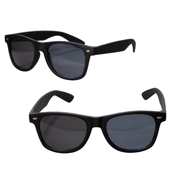 Rubberized Finish Fashion Sunglasses - Image 2