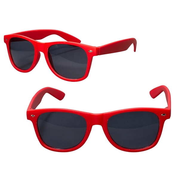 Rubberized Finish Fashion Sunglasses - Image 8