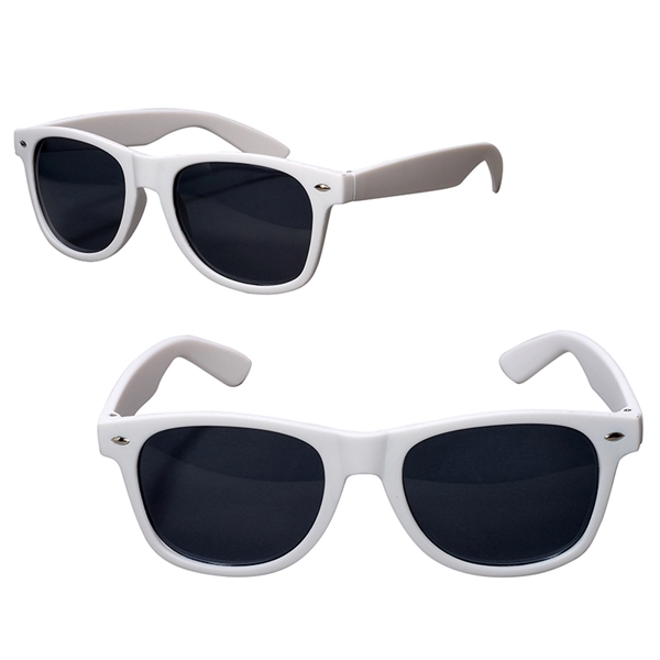 Rubberized Finish Fashion Sunglasses - Image 9