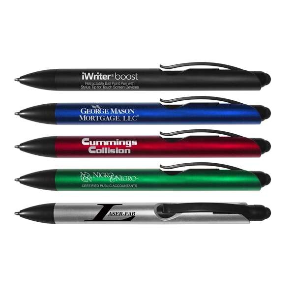 iWriter Boost Stylus & Ball Point Pen Combo - Image 1