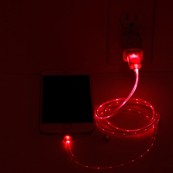 Payson 3-in-1 LED Lighted Cell Phone Charging Cable - Image 11