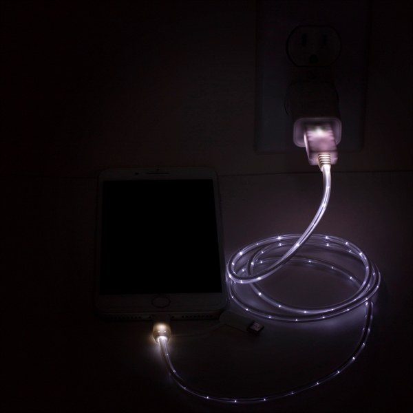 Payson 3-in-1 LED Lighted Cell Phone Charging Cable - Image 17