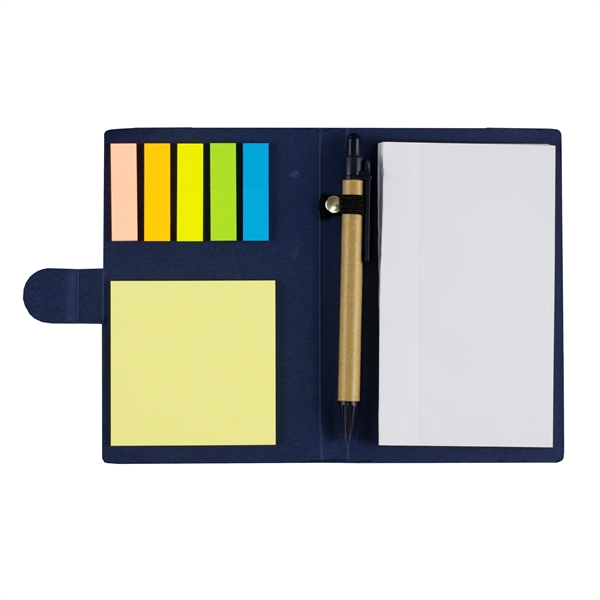 Lansing Sticky Notes, Flags and Pen Notepad Notebook - Image 3