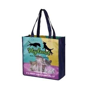 Local Full Color Glossy Grocery Shopping Tote Bag