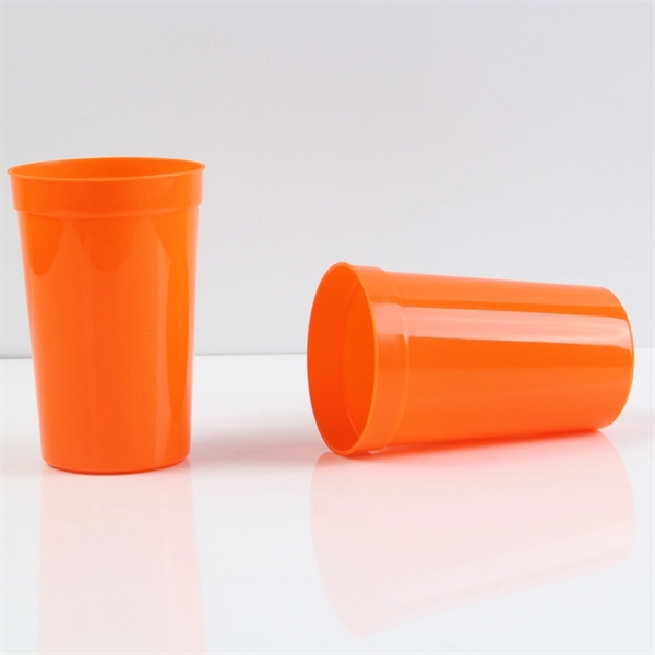 16 oz BPA-Free Reusable Plastic Stadium Cup - Image 3