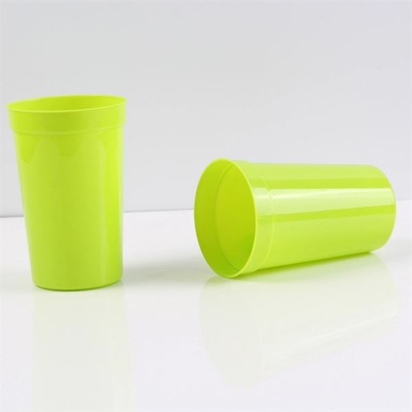 16 oz BPA-Free Reusable Plastic Stadium Cup - Image 7
