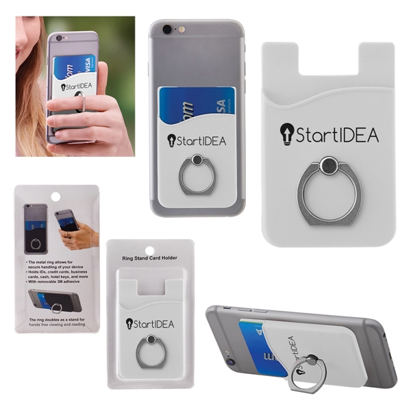 Ring Stand Card Holder w/Packaging - Image 2