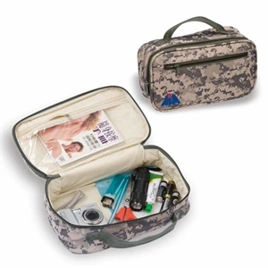 Digital Camo Travel Kit, Cosmetic bag, Toiletry Bag