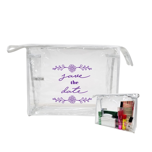 Clear Cosmetic Travel Carrier - Image 1