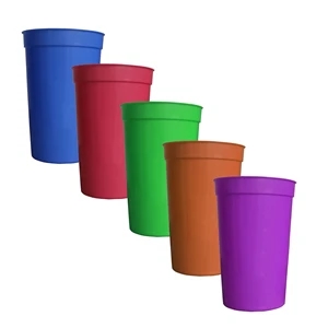 20oz Reusable Plastic Stadium Cup BPA-Free