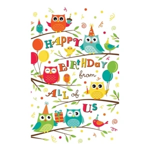 Birthday Owls