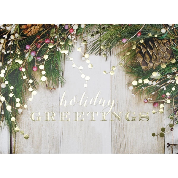 Rustic Holiday Card